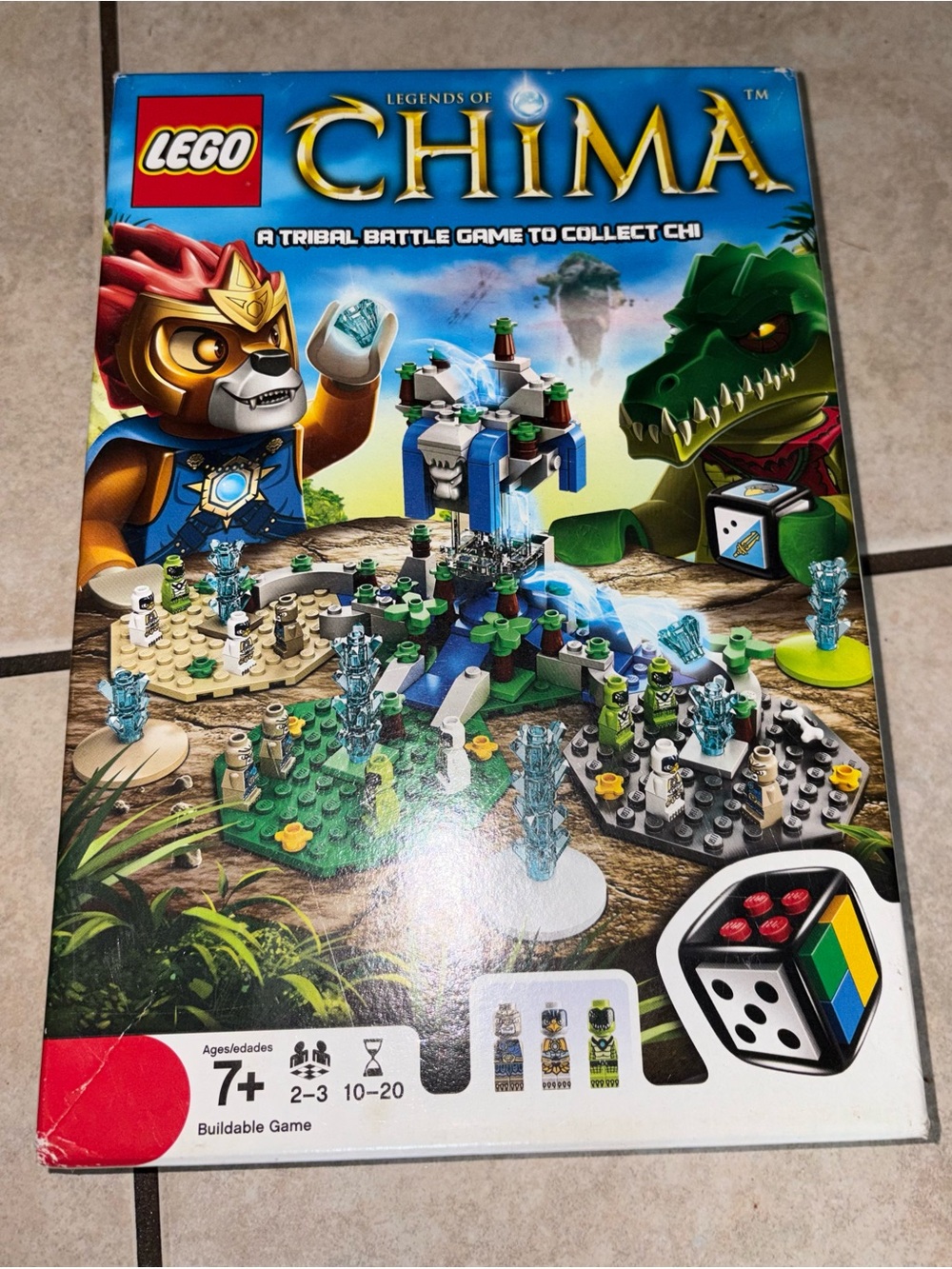 LEGO Chima Blue Green Buildable Tribal Battle Set